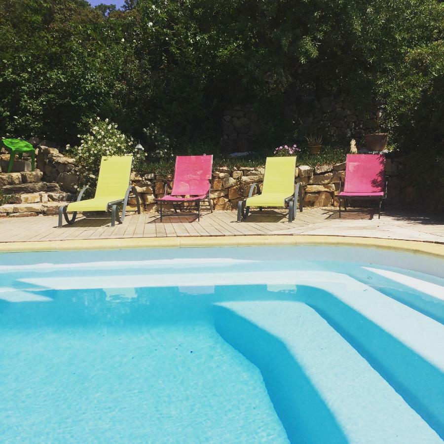 L'Oustaou B&B Piscine & Spa ベス・シュル・イソル エクステリア 写真